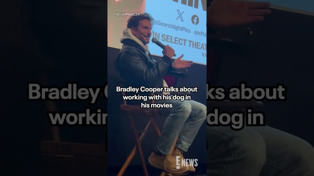 Bradley Cooper talks about working with his dog Charlie in “A Star is Born.” (IG/@JPASC24) Bradley Cooper talks about working with his dog Charlie in "A Star is Born." (IG/@JPASC24)