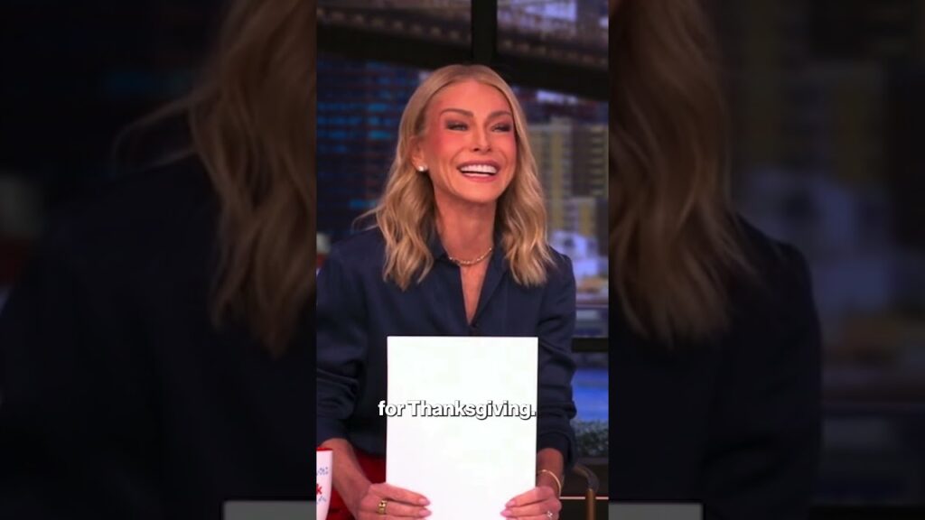 Kelly Ripa says this was the 'best Thanksgiving ever' #shorts