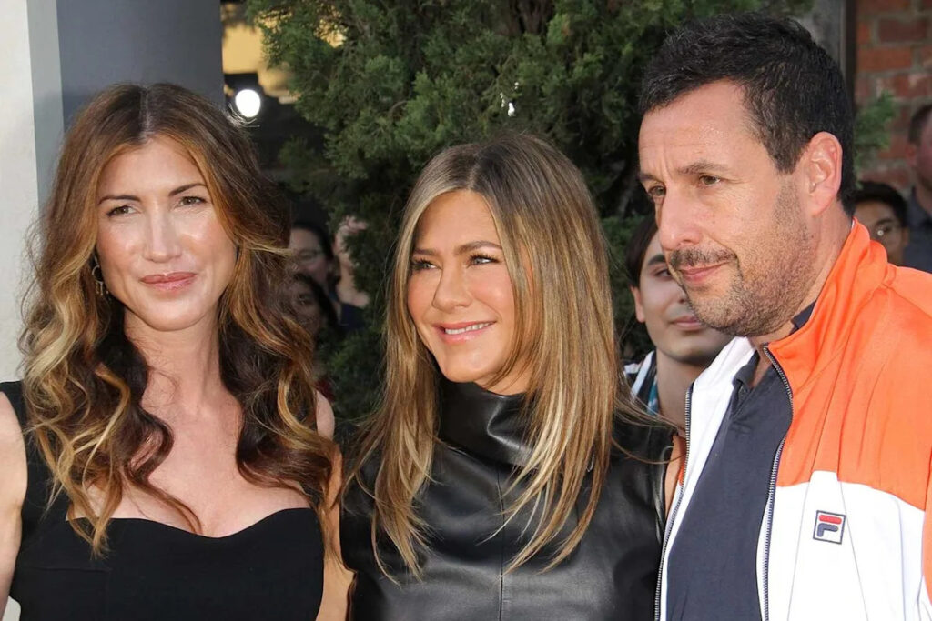 Jennifer Aniston and Adam Sandler’s Wife Jackie Are Working Together to Get Him to Eat Healthy