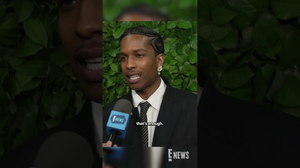 A$AP Rocky is dreaming of a #Holiday season with his family. 🥹❤️