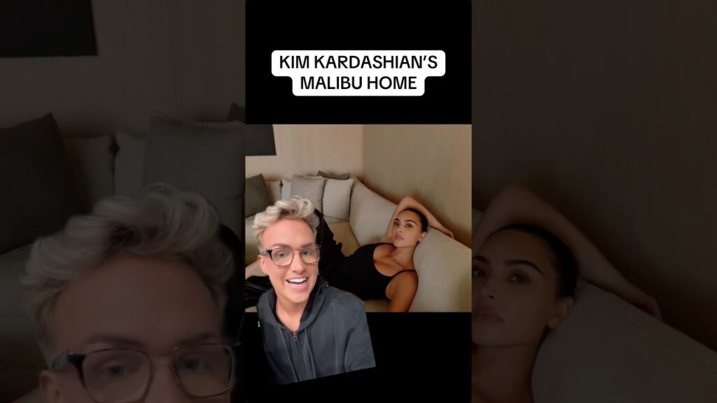 Kim Kardashian shares snapshots of her Malibu home! #thekardashians #kimkardashian #shorts