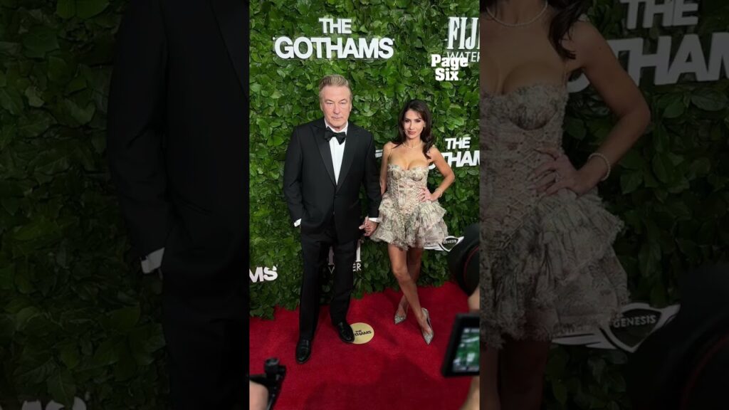 Alec Baldwin and Hilaria Baldwin have arrived to The Gothams in NYC 🗽 #shorts