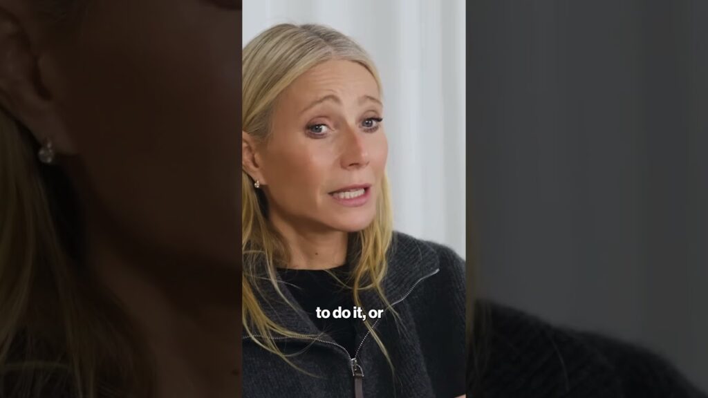 Gwyneth Paltrow shares how she navigates celebrating the holidays post-divorce #shorts