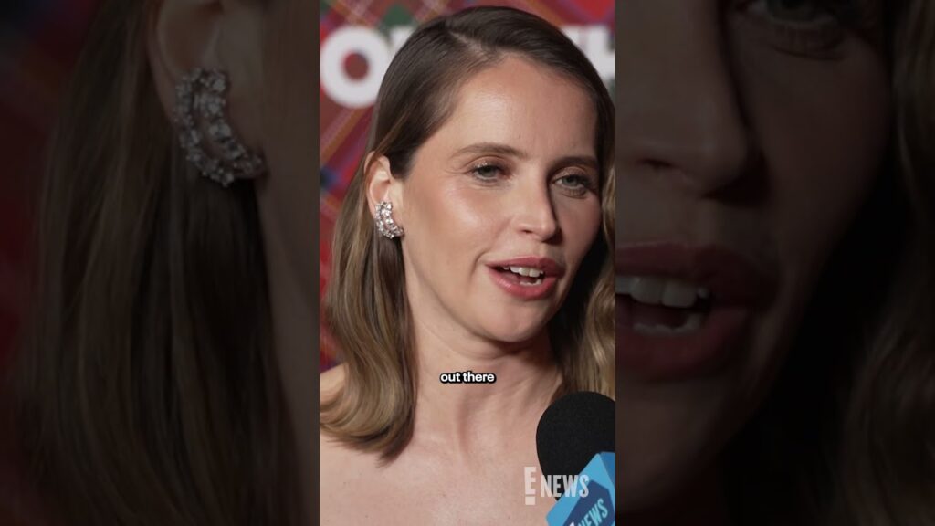 Felicity Jones is oh so relatable during the #holiday season. 😂