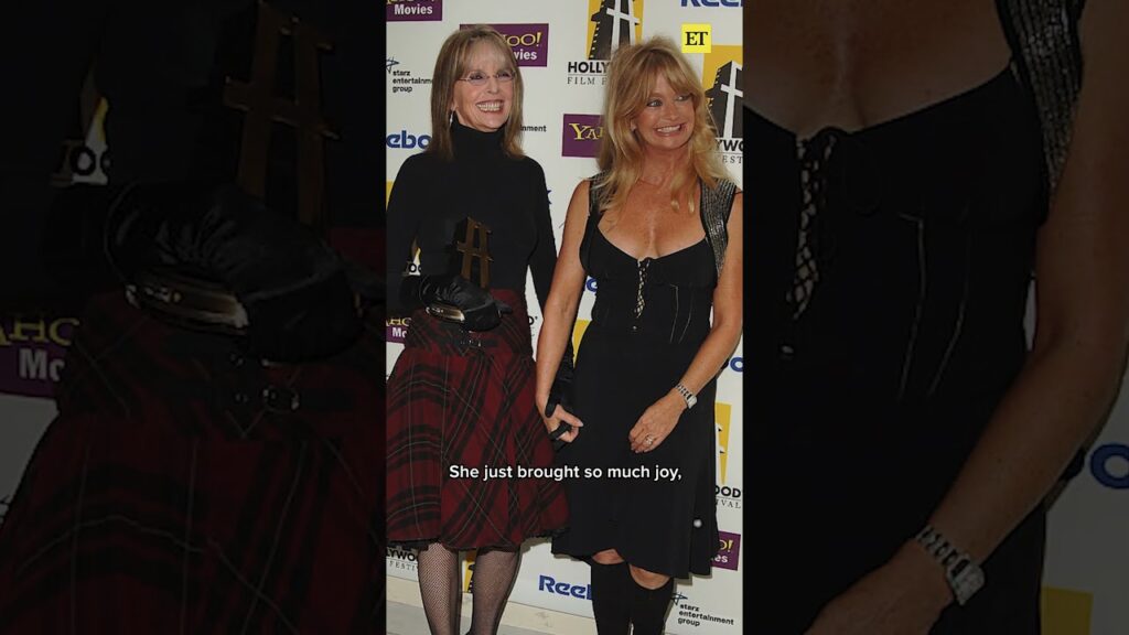 Goldie Hawn Pays Tribute To Diane Keaton at THR's Women in Entertainment Gala #goldiehawn