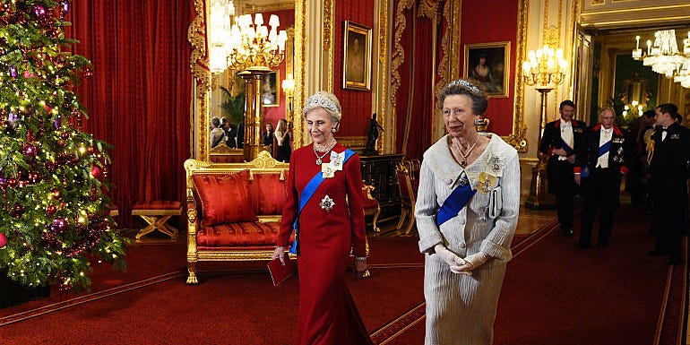 Birgitte, Duchess of Gloucester Another One of Queen Mary’s Tiaras for the German State Banquet at Windsor Castle Birgitte, Duchess of Gloucester Another One of Queen Mary's Tiaras for the German State Banquet at Windsor Castle
