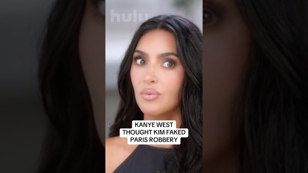 Kanye West said Kim Kardashian faked her Paris robbery! #kanyewest #shorts #kimkardashian