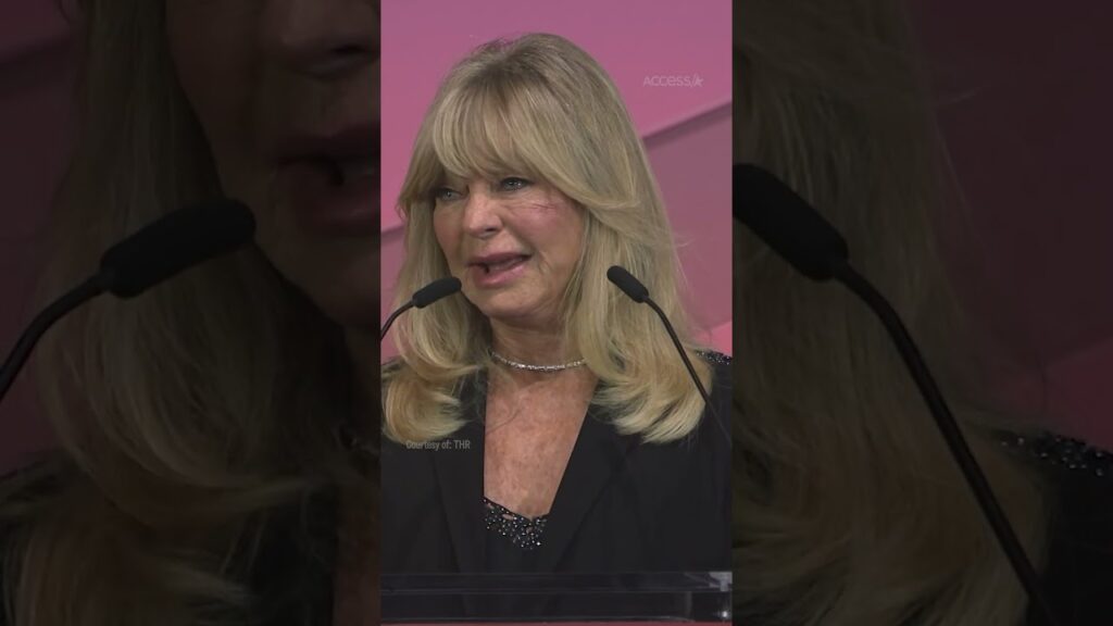 Goldie Hawn Tearfully Honors Diane Keaton Goldie Hawn Tearfully Honors Diane Keaton