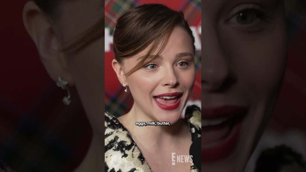 Can we come over for breakfast, Chloë Grace Moretz? #holiday