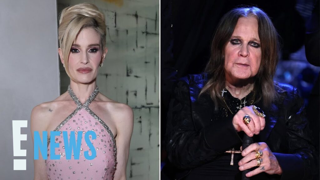 Kelly Osbourne Makes Rare Appearance to Accept Award for Ozzy Osbourne | E! News