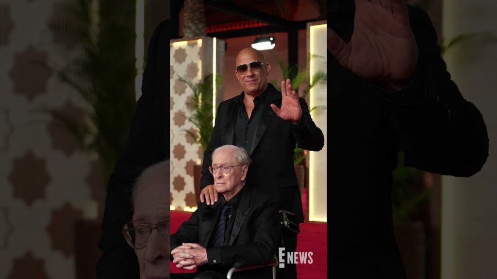 The best unexpected duo Vin Diesel and Michael Caine arrive to the Red Sea International Film Fest
