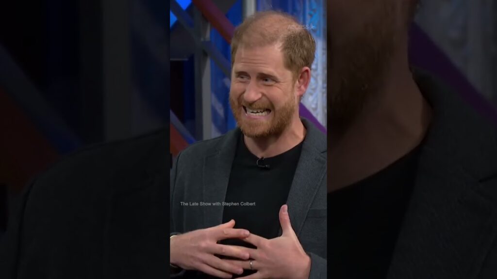 #PrinceHarry made a surprise appearance on #StephenColbert’s late night show taking a jab at #Trump #PrinceHarry made a surprise appearance on #StephenColbert's late night show taking a jab at #Trump