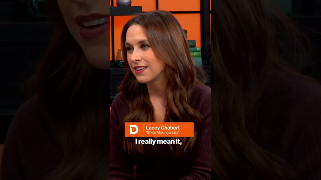Lacey Chabert Says Connecting With Fans At Hallmark Christmas Experience "Means Everything" #shorts