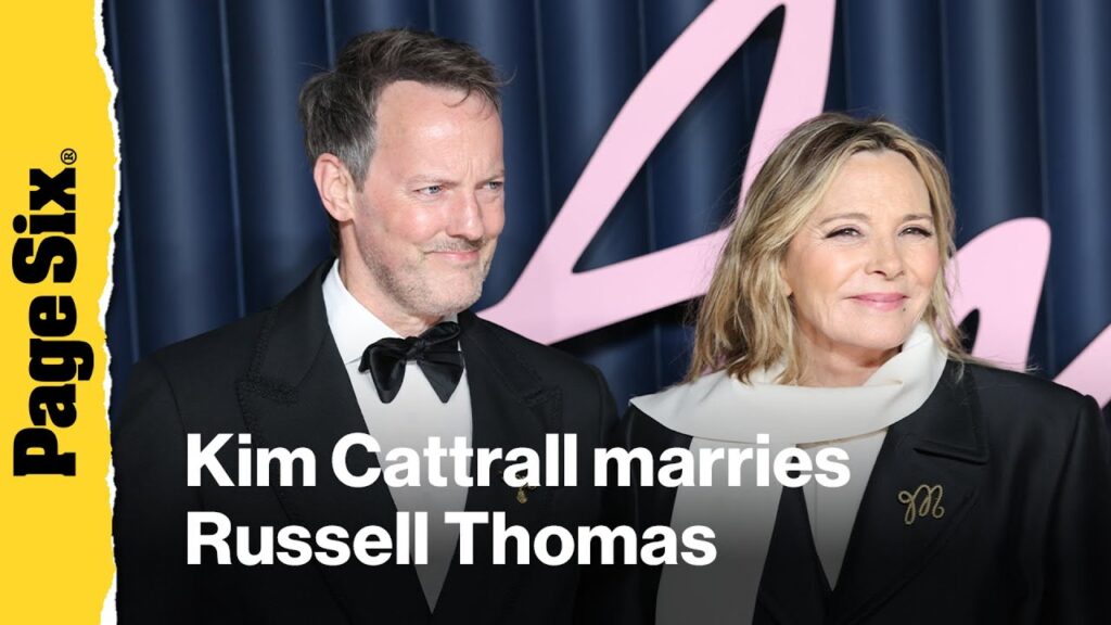 Kim Cattrall marries Russell Thomas in intimate London wedding