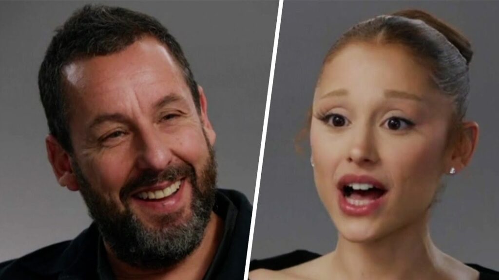 Ariana Grande REACTS To Adam Sandler Raving Over Her 'Wicked' Performance