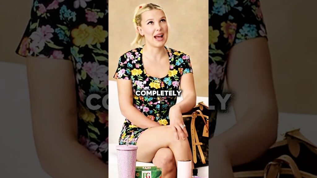 Millie Bobby Brown CAN’T HIDE her accent because of this 👀 #milliebobbybrown