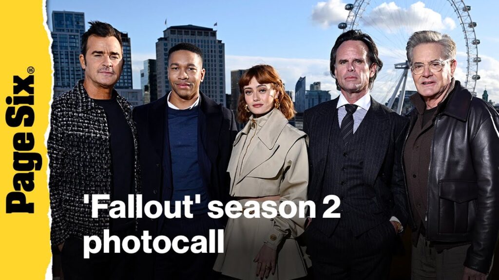 Walton Goggins, Ella Purness, Kyle Maclachlan and more attend the ‘Fallout’ season 2 photocall Walton Goggins, Ella Purness, Kyle Maclachlan and more attend the 'Fallout' season 2 photocall