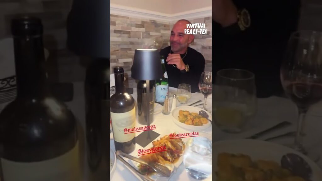 The Gorga x Giudice family reunion dinner | Virtual Reali-Tea #shorts