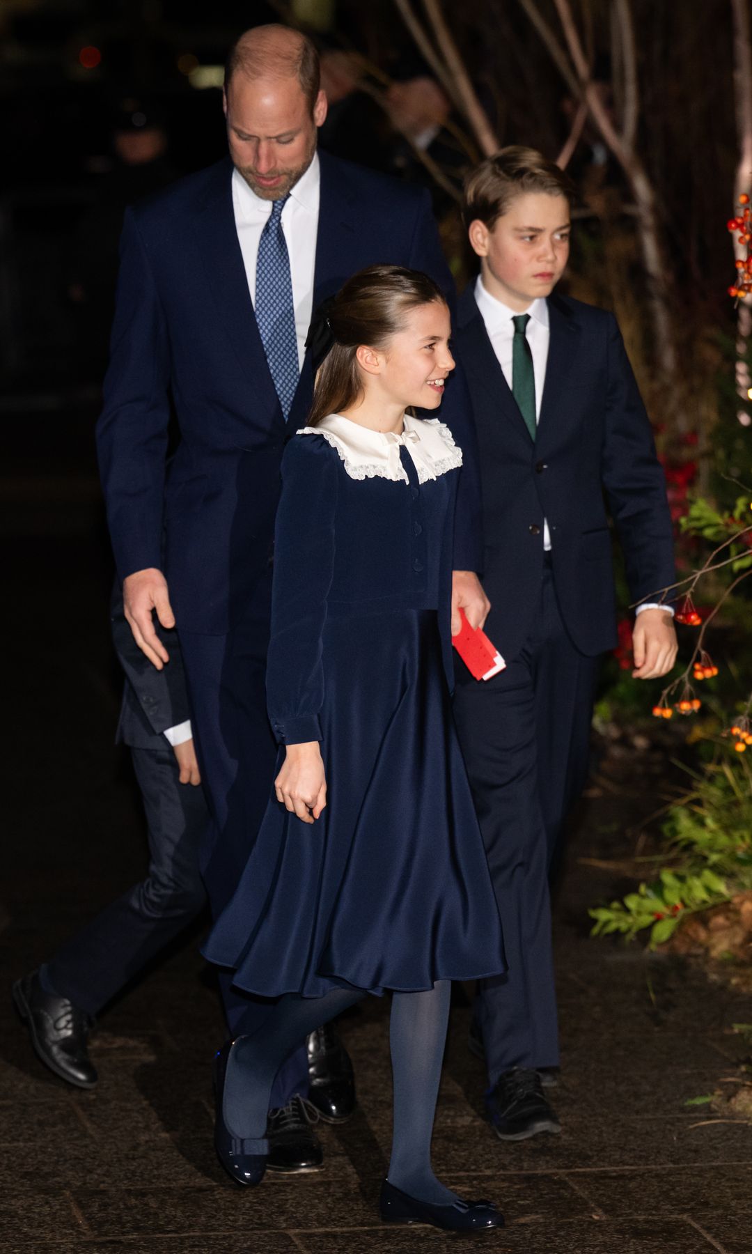 Princess Charlotte was all smiles