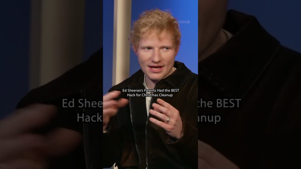 Ed Sheeran Reveals THIS Holiday Hack