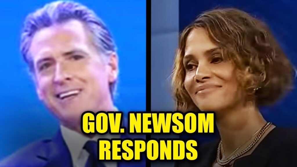 UPDATE: Governor Newsom Responds After Halle Berry Puts Him on Blast