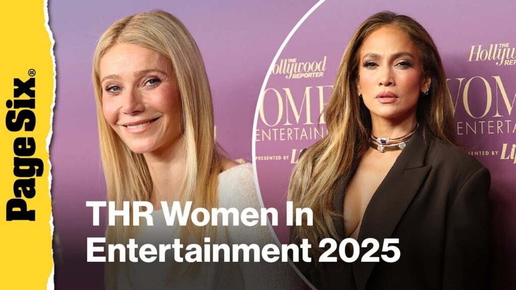 Gwyneth Paltrow, Jennifer Lopez & more attend The Hollywood Reporter Women In Entertainment gala