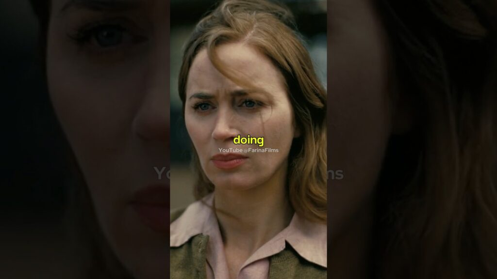 Emily Blunt Does a Christopher Nolan Impression #shorts #emilyblunt #christophernolan