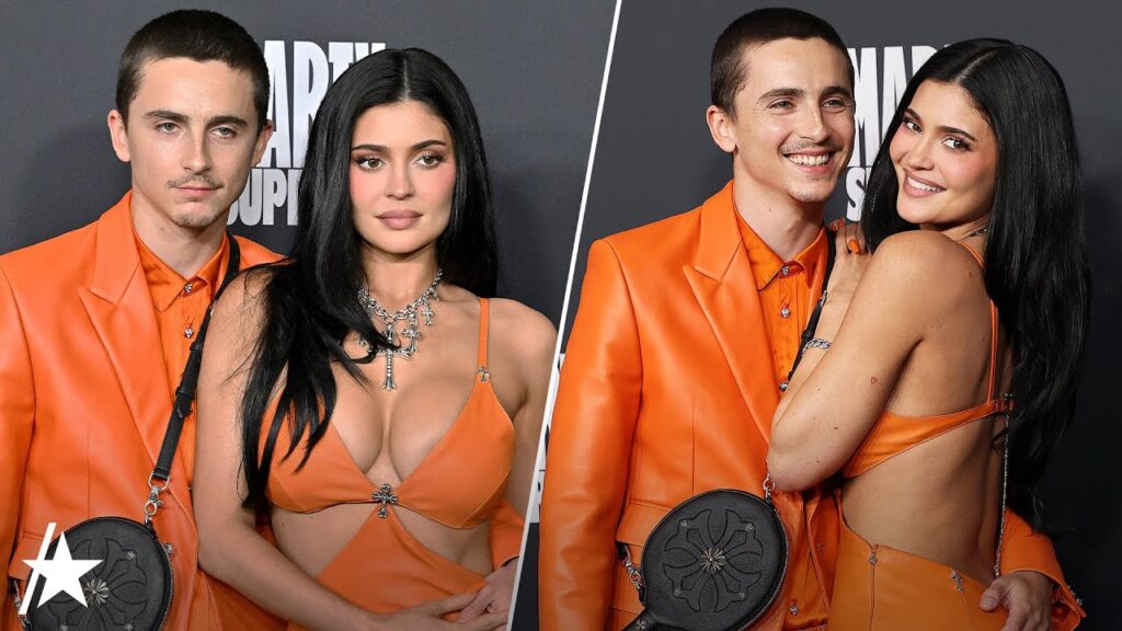 Kylie Jenner & Timothée Chalamet Twin For ‘Marty Supreme’ Red Carpet