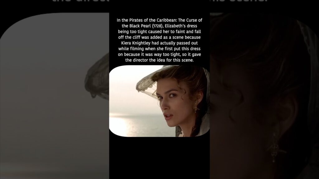 “I can’t breathe…”— Keira Knightley in PIRATES OF THE CARIBBEAN “I can’t breathe…”— Keira Knightley in PIRATES OF THE CARIBBEAN