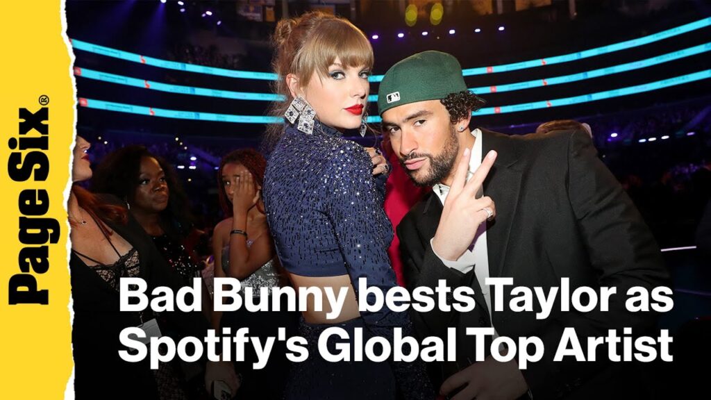 Bad Bunny surpasses Taylor Swift as Spotify’s 2025 Global Top Artist | Yap Session Bad Bunny surpasses Taylor Swift as Spotify's 2025 Global Top Artist | Yap Session