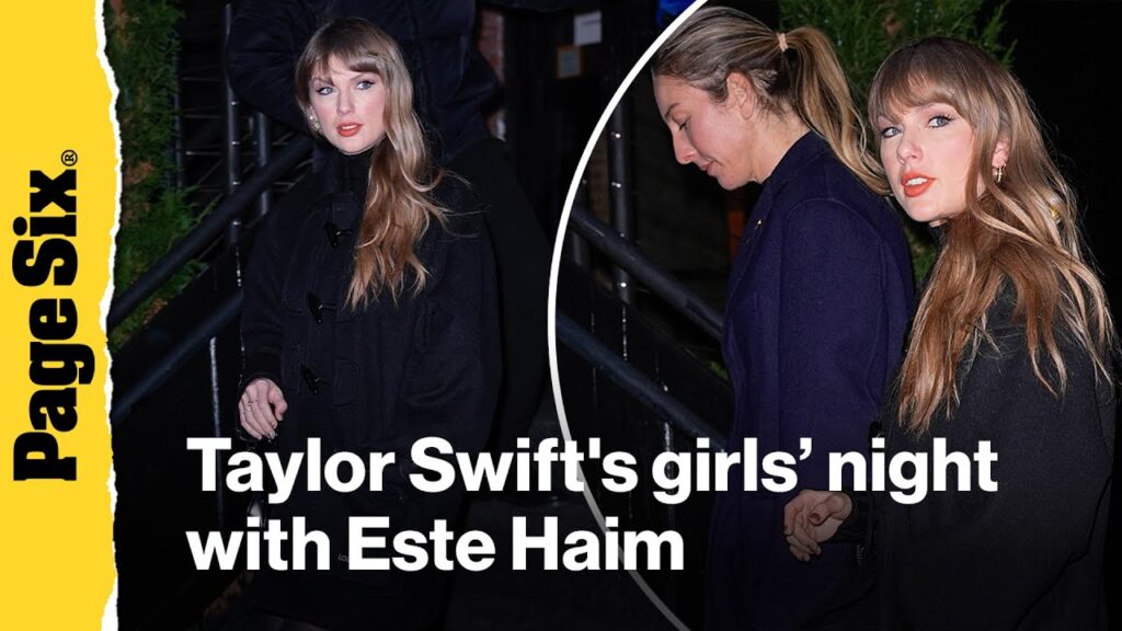 Taylor Swift layers on $12K of Louis Vuitton and Prada for girls’ night with Este Haim Taylor Swift layers on $12K of Louis Vuitton and Prada for girls' night with Este Haim