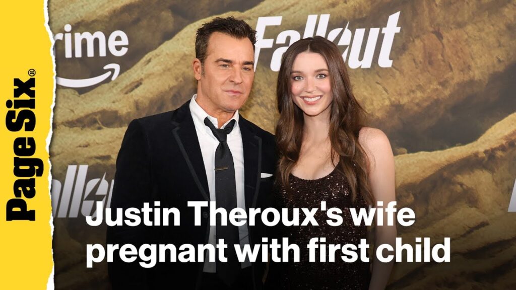 Justin Theroux's wife Nicole Brydon Bloom is pregnant, expecting couple's first child