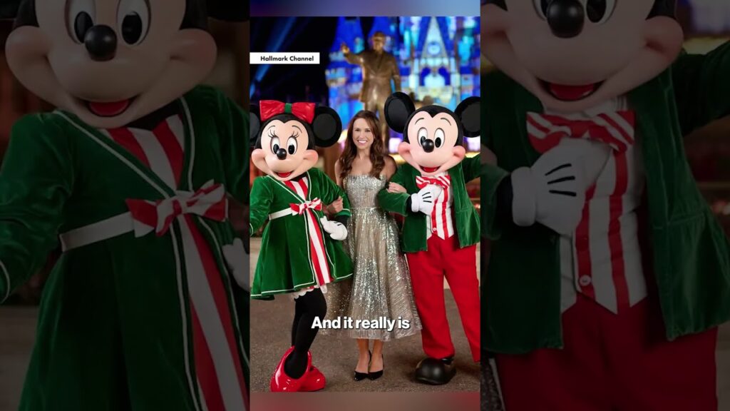 Lacey Chabert Says Her Upcoming Hallmark Movie At Disney World Is A "Dream Come True" #shorts