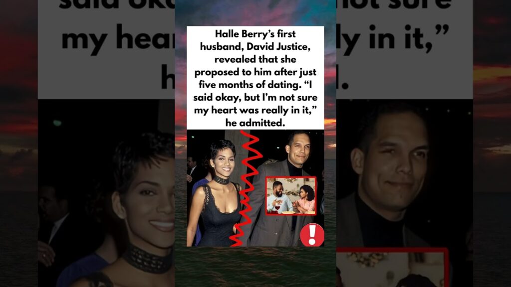 Halle Berry PROPOSED to her first husband after just 5 months