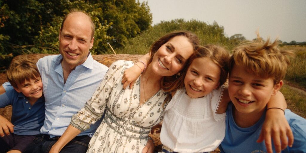 Royal Family Christmas Cards Through the Years