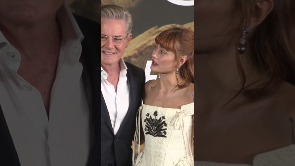 Ella Purnell and Kyle MacLachlan arrive to the premiere of "Fallout" season 2