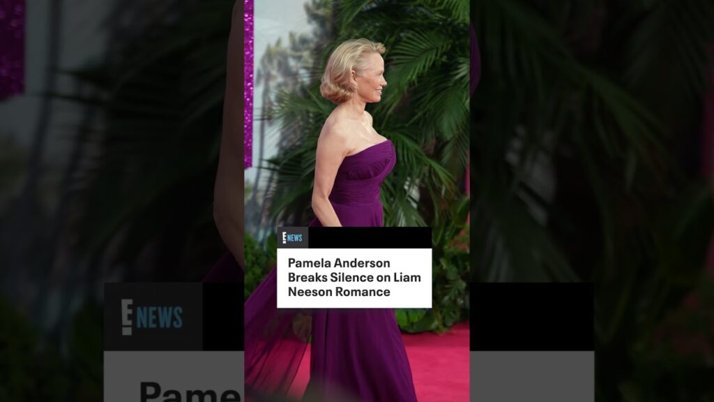 Pamela Anderson is revealing the naked truth about those romance rumors with Liam Neeson.