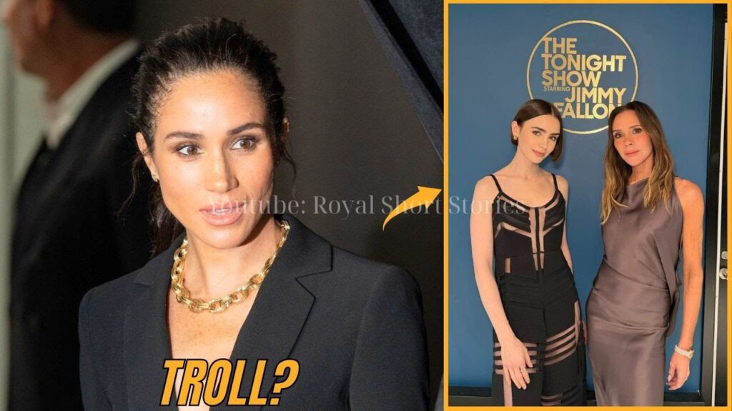Lily Collins Accidentally HUMILIATES Meghan Markle’s Movie Role With Victoria Beckham Cameo Lily Collins Accidentally HUMILIATES Meghan Markle’s Movie Role With Victoria Beckham Cameo