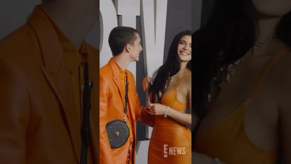 Timothée Chalamet and Kylie Jenner twinned at the “Marty Supreme” premiere in Los Angeles 🏓