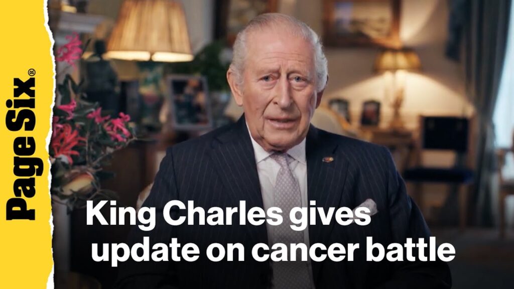 King Charles gives emotional update on cancer battle