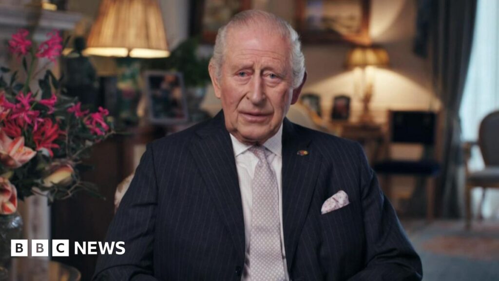 King Charles shares ‘good news’ that his cancer treatment will be reduced King Charles at an Advent service at Westminster Abbey