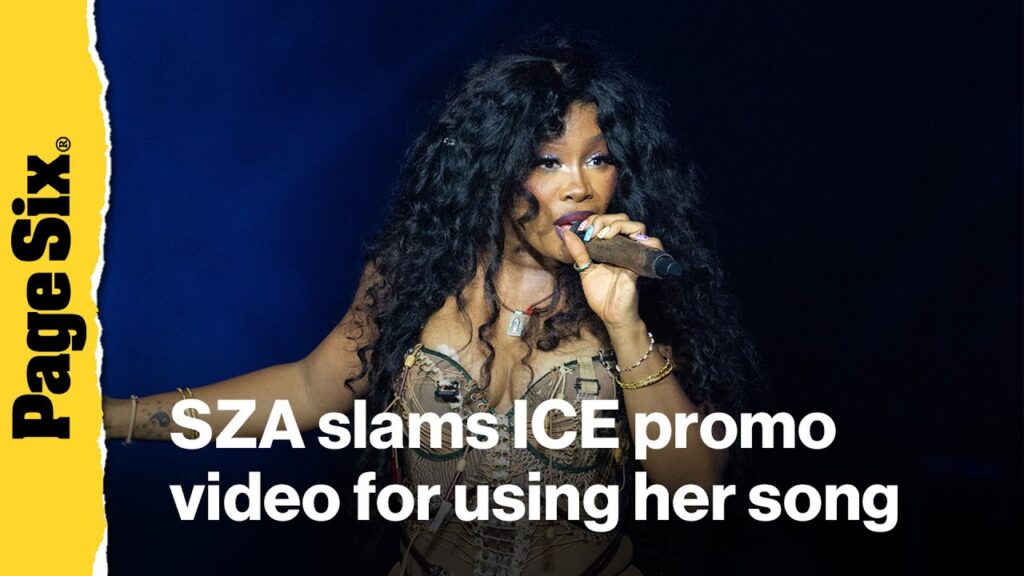 SZA slams White House for using song to promote anti-immigration raids