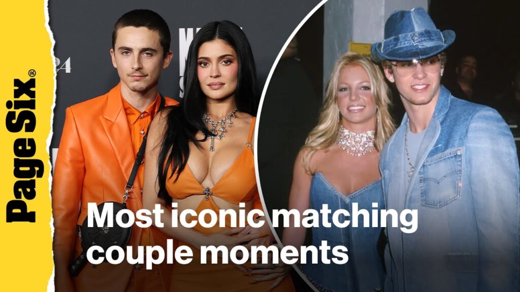 The most iconic matching celebrity couple moments: From Timothée and Kylie to Britney and Justin