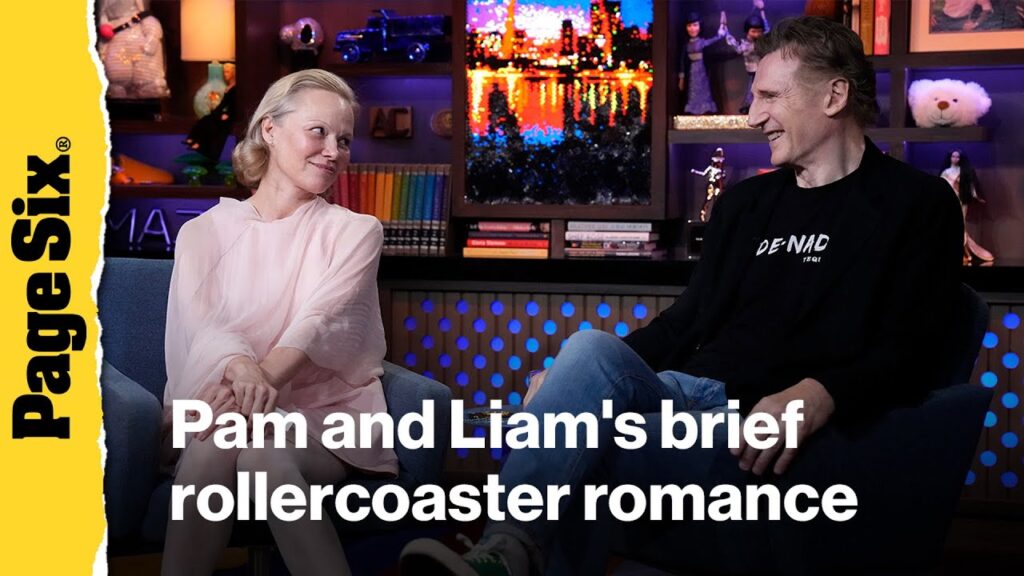 Pamela Anderson reveals she and Liam Neeson were 'romantically involved for a short while'
