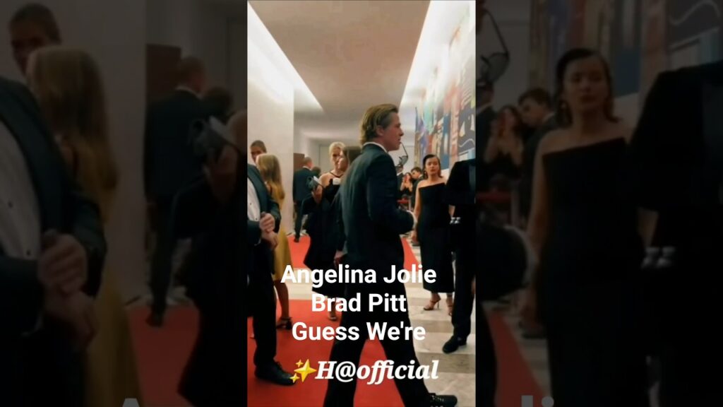Angelina Jolie And Brad Pitt Guess We're What ??💘#bradpitt #angelina #jolie #shortsviral #shorts