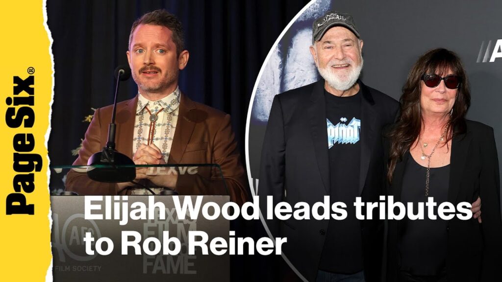 Elijah Wood leads tributes to director Rob Reiner Elijah Wood leads tributes to director Rob Reiner