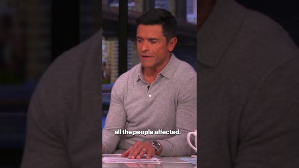 Kelly Ripa, Mark Consuelos address 'tough' weekend news cycle #shorts