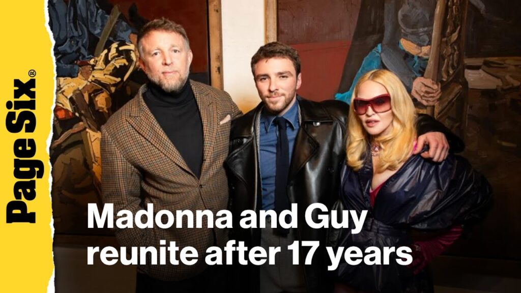 Madonna and Guy Ritchie reunite for first time in 17 years to support son's art show