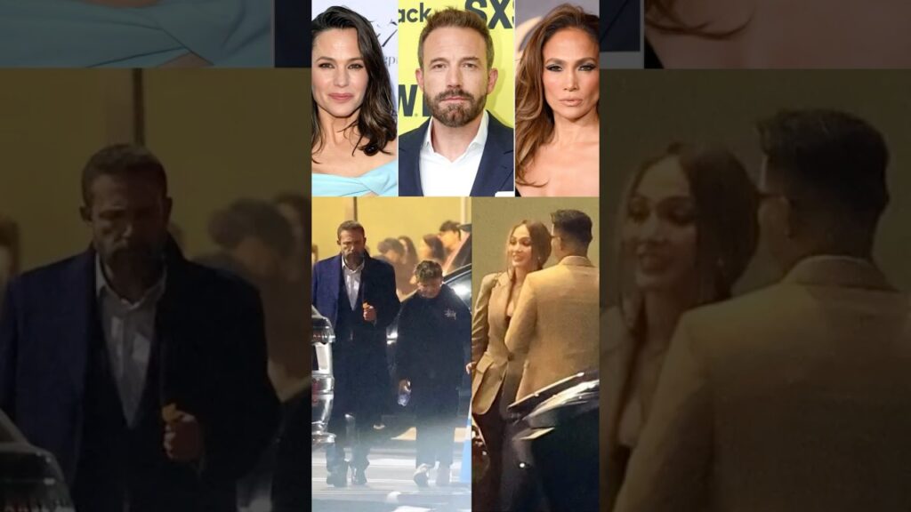 Ben Affleck’s Awkward Reunion With J.Lo & Jennifer Garner 😬 Ben Affleck’s Awkward Reunion With J.Lo & Jennifer Garner 😬
