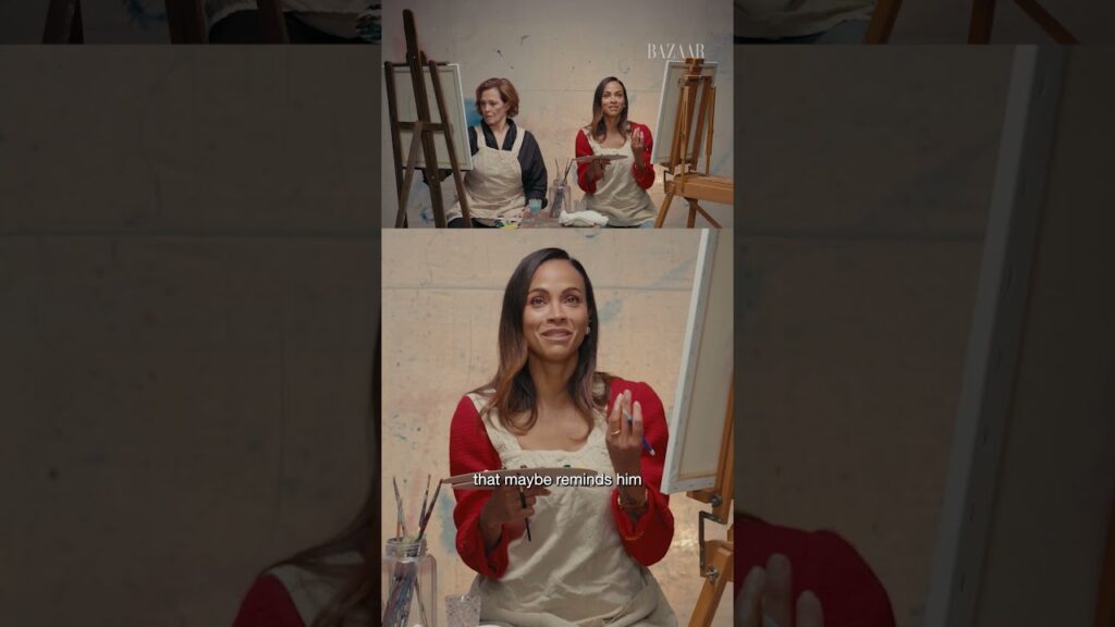 Zoe Saldaña and Sigourney Weaver Talk What Excites Them Most in Fashion